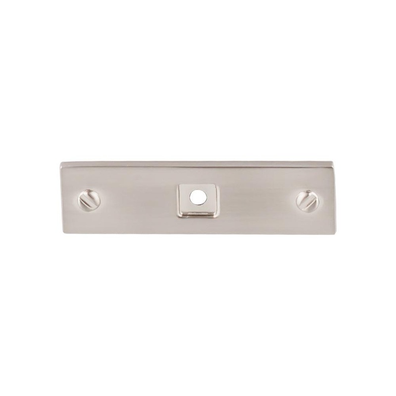 Top Knobs TK741BSN Channing Backplate 3 – Brushed Satin Nickel