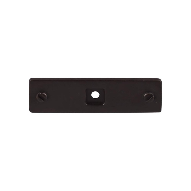 Top Knobs TK741SAB Channing Backplate 3 – Sable