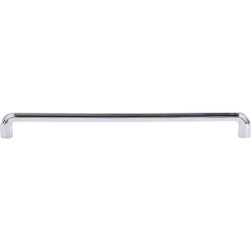 Top Knobs TK225PC Victoria Falls Pull 12 (c-c) – Polished Chrome