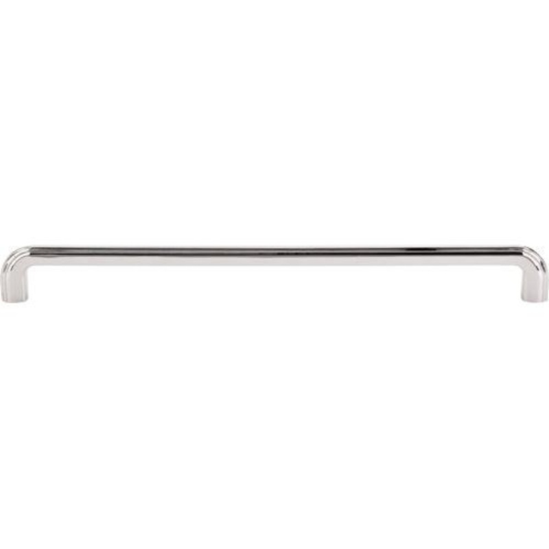Top Knobs TK225PN Victoria Falls Pull 12 (c-c) – Polished Nickel