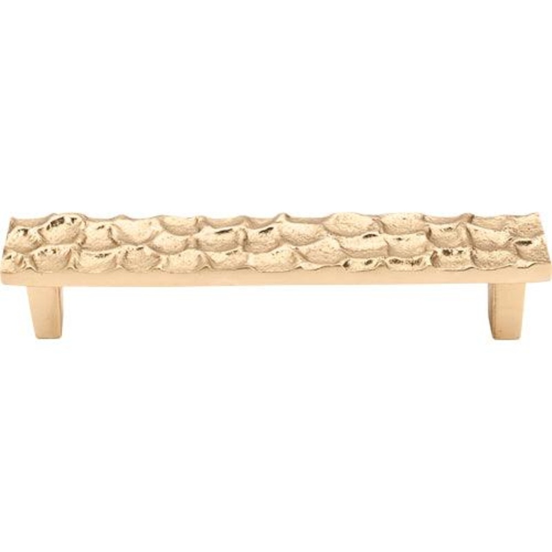 Top Knobs TK305BR Cobblestone Pull 5 1/16 (c-c) – Brass