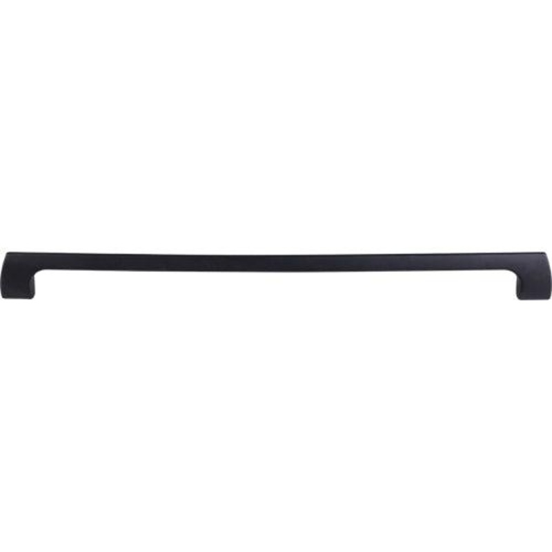 Top Knobs TK547BLK Holland Pull 12 (c-c) – Flat Black