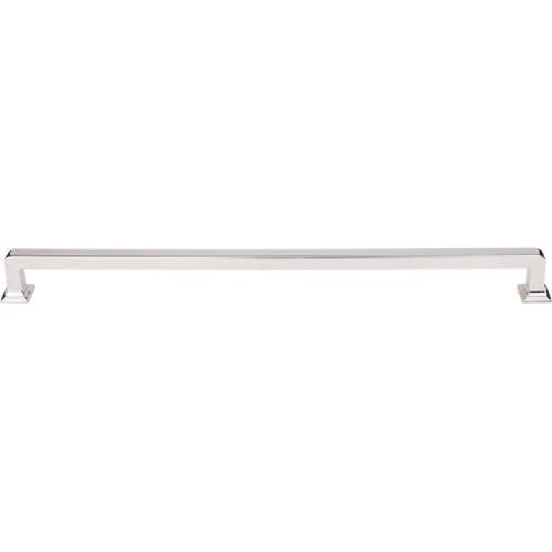Top Knobs TK708PN Ascendra Pull 12 (c-c) – Polished Nickel