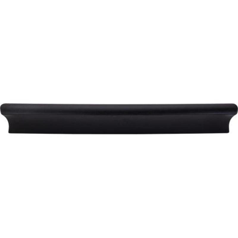 Top Knobs TK555BLK Glacier Pull 6 (c-c) – Flat Black