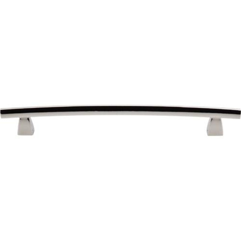 Top Knobs TK5PN Arched Pull 8 (c-c) – Polished Nickel