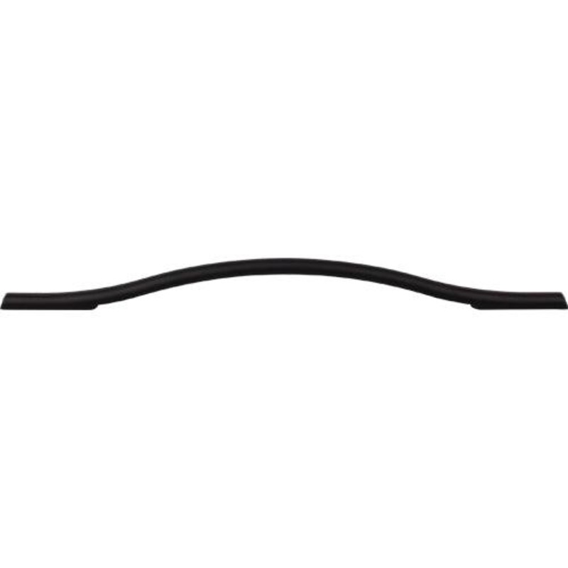 Top Knobs TK757BLK Somerdale Pull 9 (c-c) – Flat Black