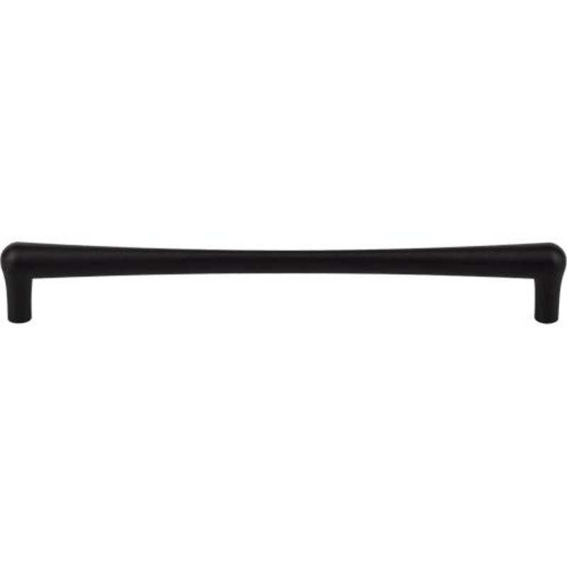 Top Knobs TK767BLK Brookline Pull 9 (c-c) – Flat Black