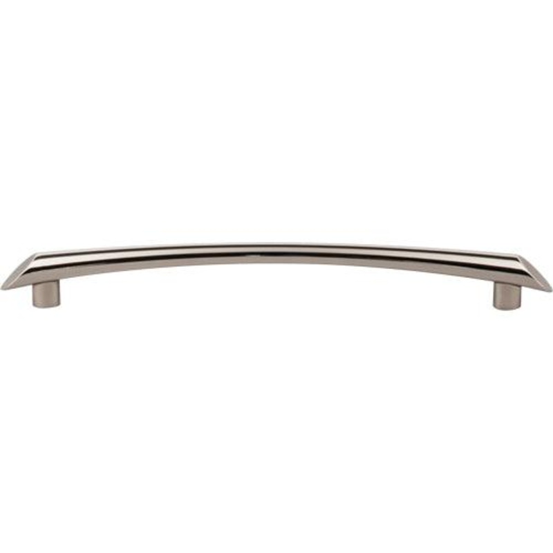 Top Knobs TK786PN Edgewater Pull 9 (c-c) – Polished Nickel