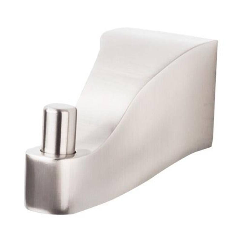 Top Knobs AQ1BSN Aqua Bath Single Hook – Brushed Satin Nickel