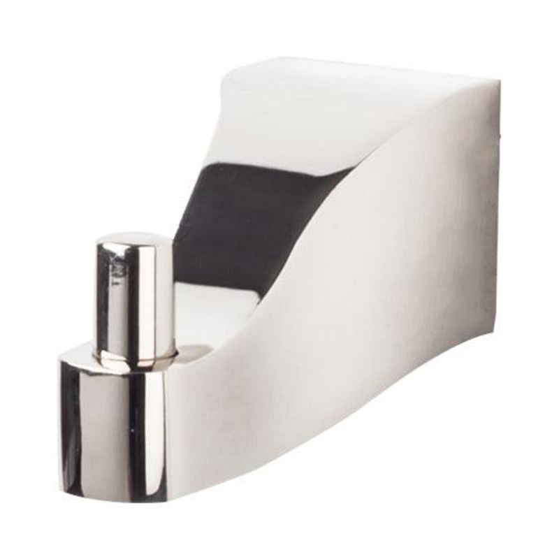 Top Knobs AQ1PN Aqua Bath Single Hook – Polished Nickel