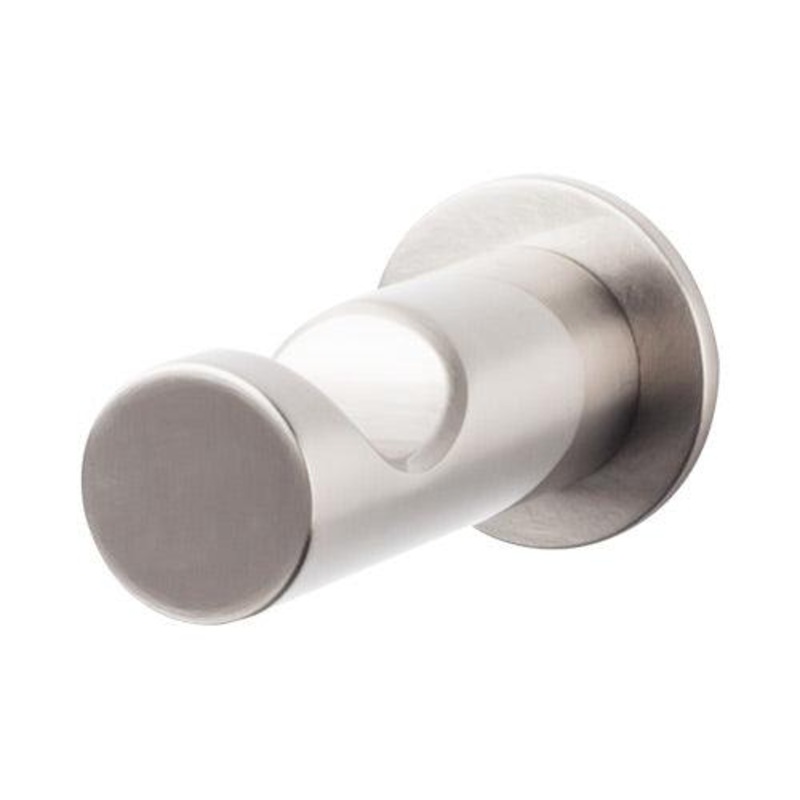 Top Knobs HOP1BSN Hopewell Bath Single Hook – Brushed Satin Nickel