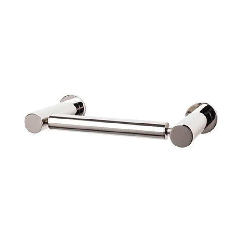 Top Knobs HOP3PN Hopewell Bath Tissue Holder – Polished Nickel