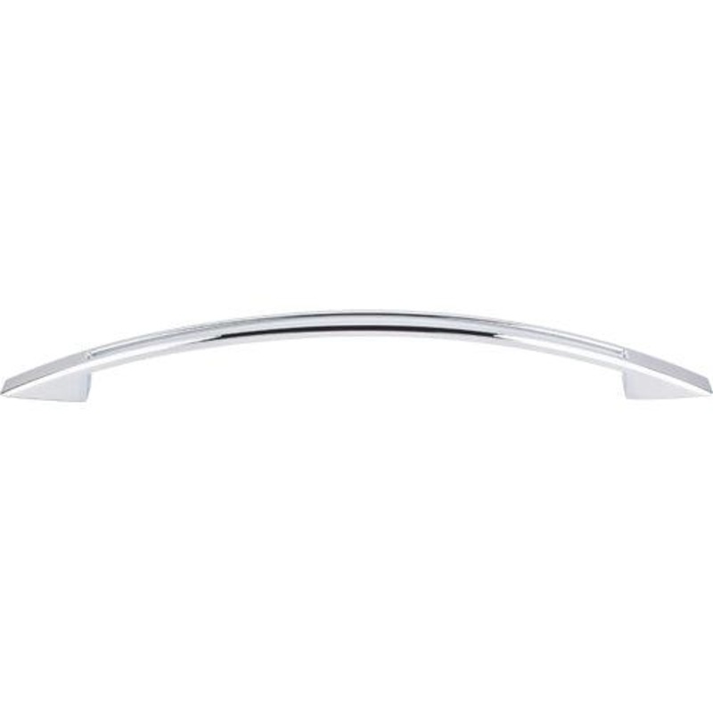 Top Knobs TK621PC Tango Cut Out Pull 7 1/2 (c-c) – Polished Chrome