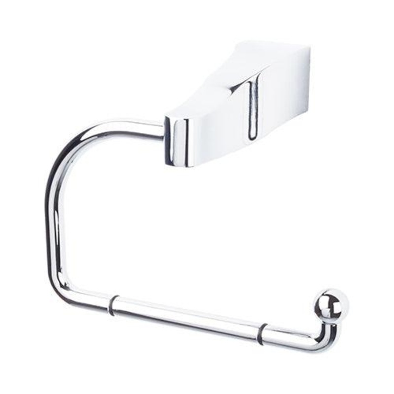 Top Knobs AQ4PC Aqua Bath Tissue Hook – Polished Chrome