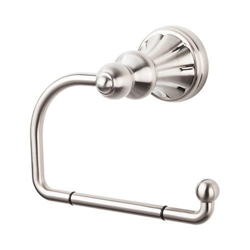 Top Knobs HUD4BSN Hudson Bath Tissue Hook – Brushed Satin Nickel