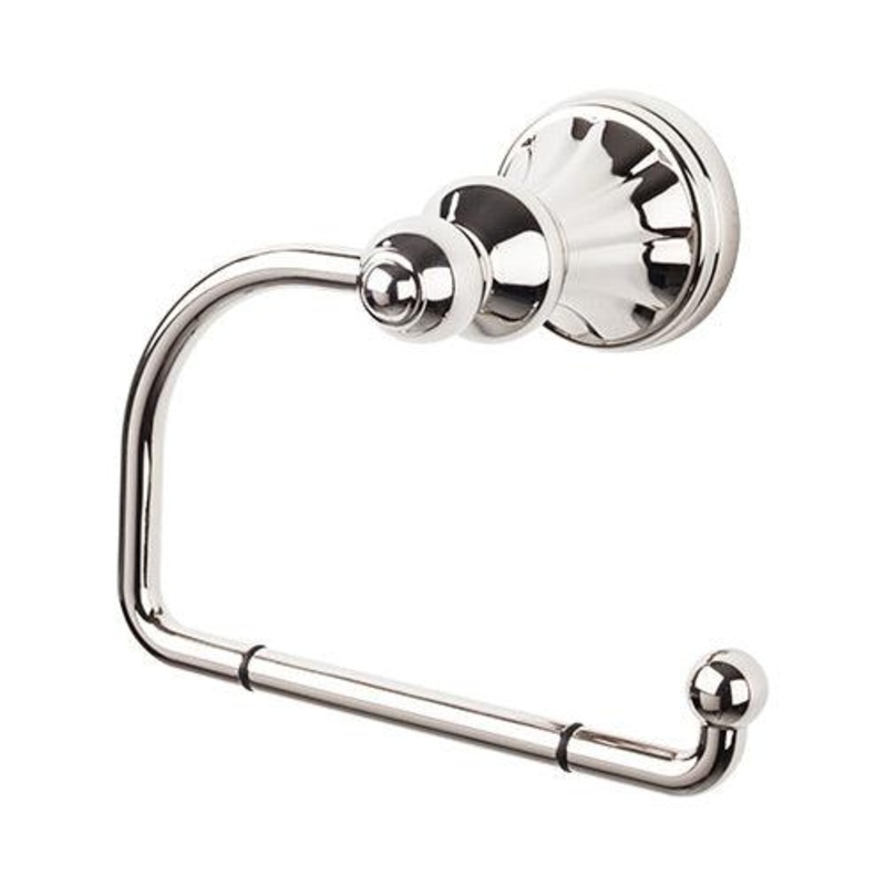 Top Knobs HUD4PN Hudson Bath Tissue Hook – Polished Nickel