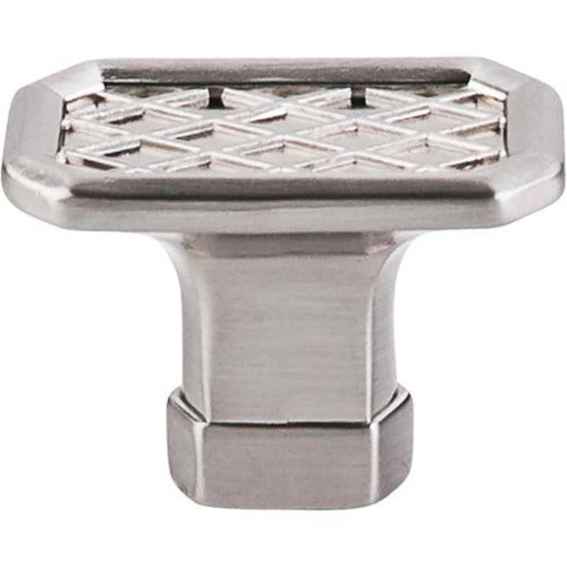 Top Knobs TK205BSN Tower Bridge Knob 1 1/2 – Brushed Satin Nickel