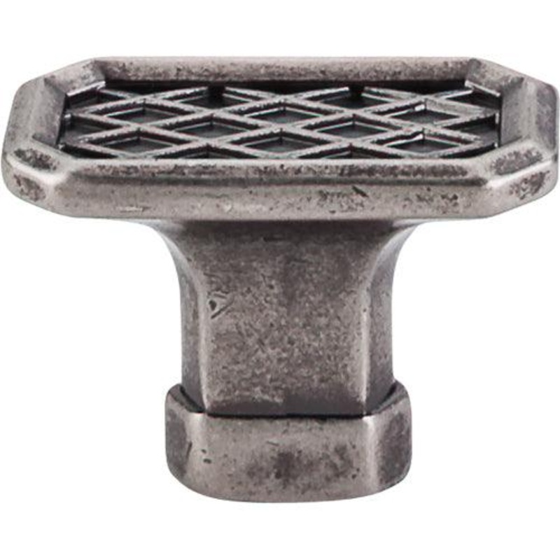 Top Knobs TK205PTA Tower Bridge Knob 1 1/2 – Pewter Antique