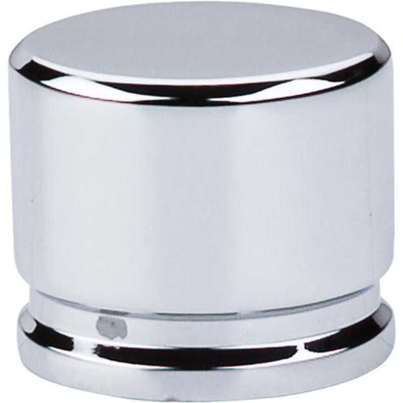 Top Knobs TK61PC Oval Knob Large 1 3/8 – Polished Chrome