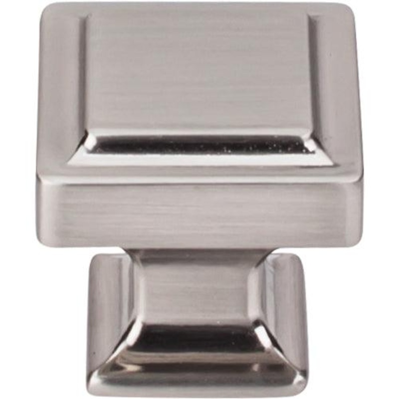 Top Knobs TK702BSN Ascendra Knob 1 1/4 – Brushed Satin Nickel