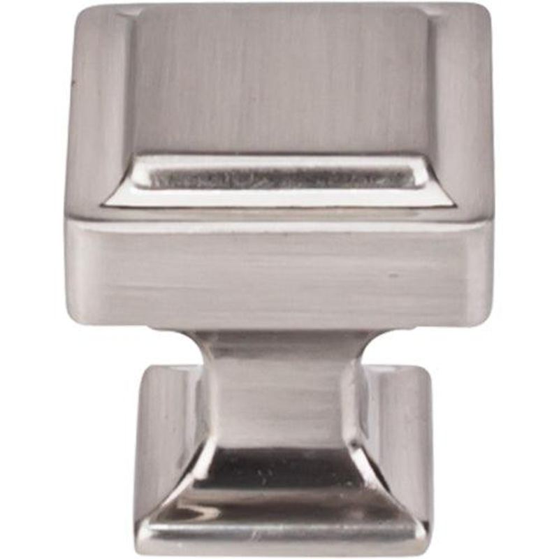 Top Knobs TK701BSN Ascendra Knob 1 1/8 – Brushed Satin Nickel