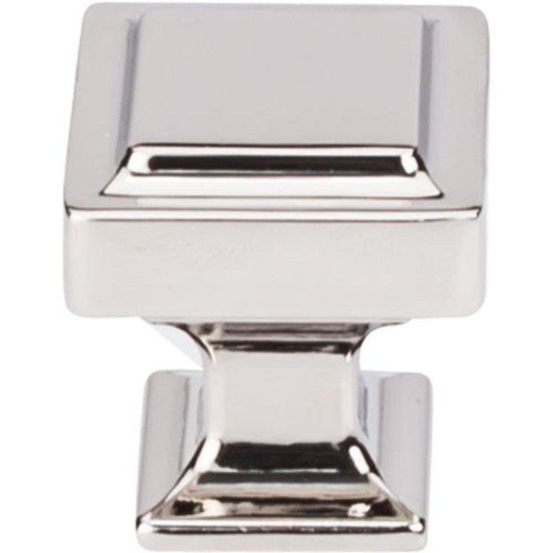 Top Knobs TK701PN Ascendra Knob 1 1/8 – Polished Nickel