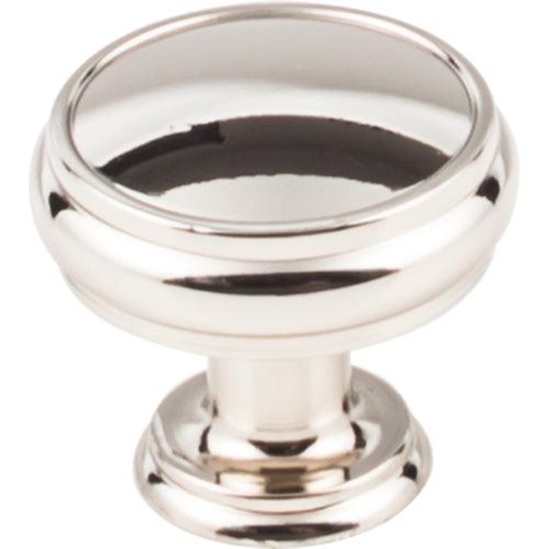 Top Knobs TK832PN Eden Large Knob – 1 3/8 – Polished Nickel