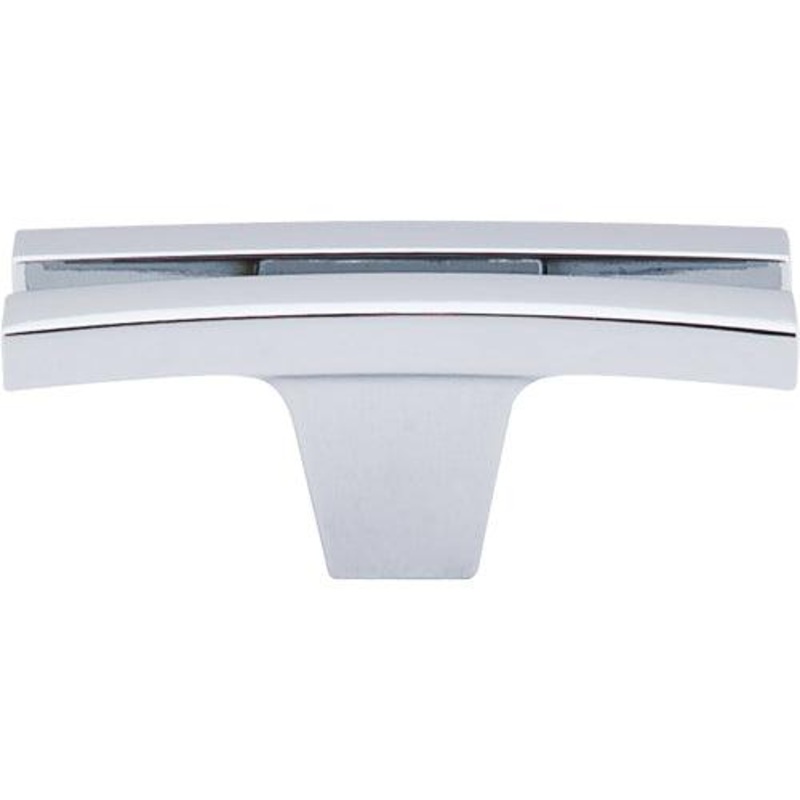 Top Knobs TK87PC Flared Knob 2 5/8 – Polished Chrome