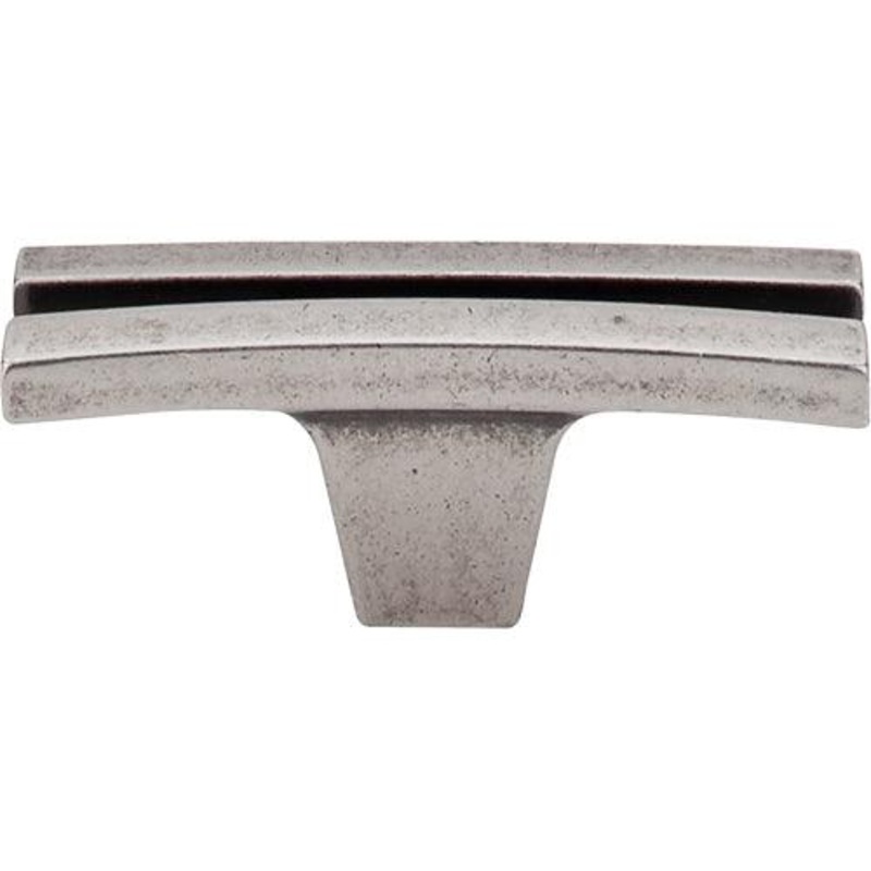 Top Knobs TK87PTA Flared Knob 2 5/8 – Pewter Antique