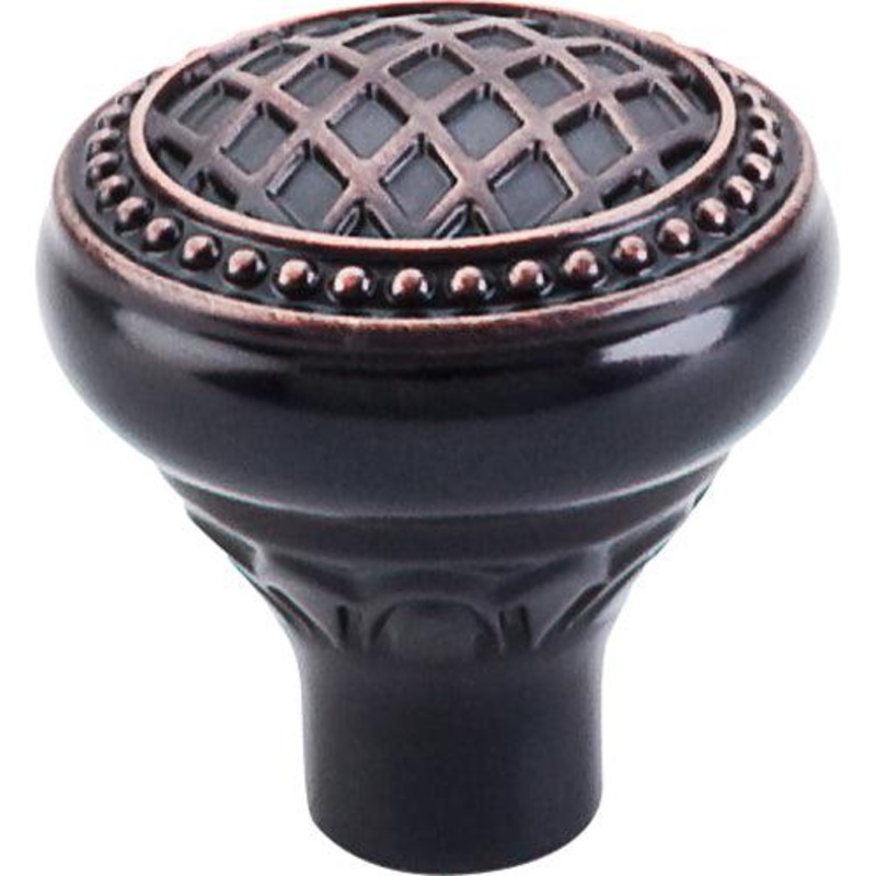 Top Knobs TK173TB Trevi Round Knob 1 5/16 – Tuscan Bronze