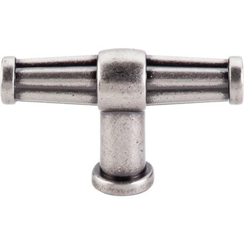 Top Knobs TK194PTA Luxor T-Handle 2 1/2 – Pewter Antique