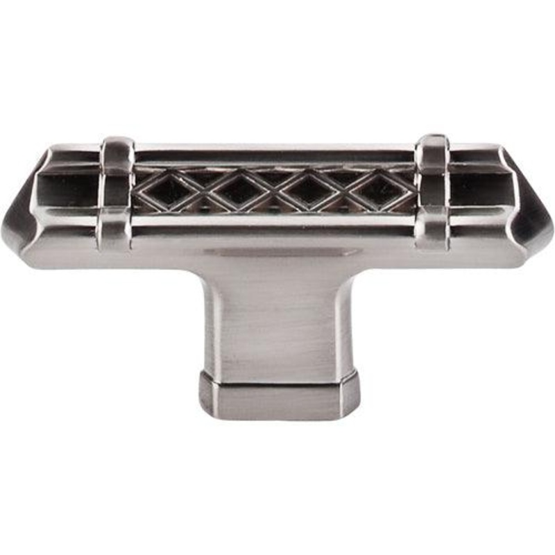 Top Knobs TK204BSN Tower Bridge T-Handle 2 5/8 – Brushed Satin Nickel