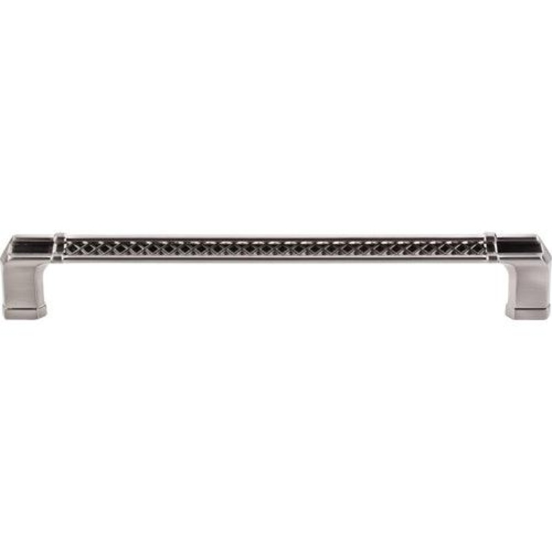 Top Knobs TK208BSN Tower Bridge Appliance Pull 12 (c-c) – Brushed Satin Nickel