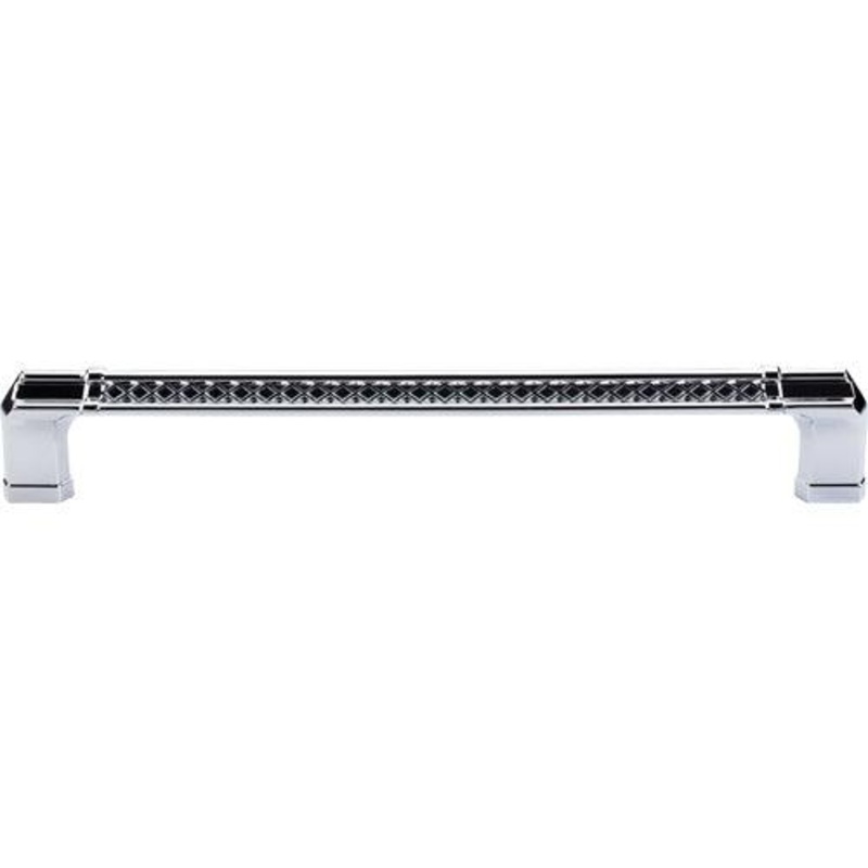 Top Knobs TK208PC Tower Bridge Appliance Pull 12 (c-c) – Polished Chrome
