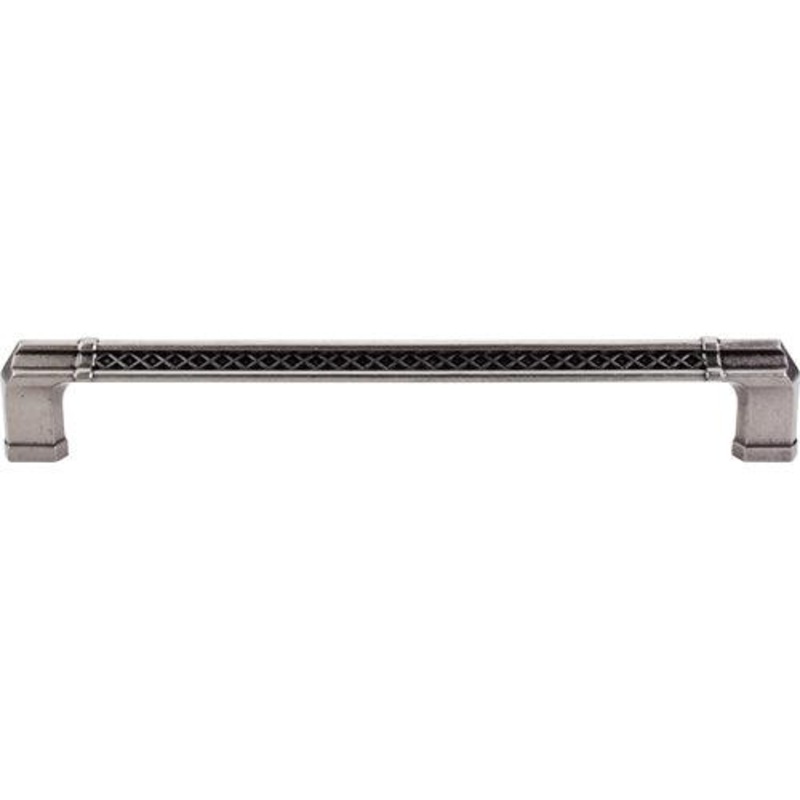 Top Knobs TK208PTA Tower Bridge Appliance Pull 12 (c-c) – Pewter Antique