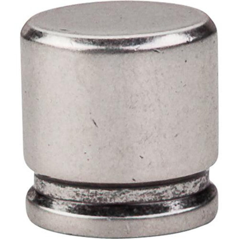 Top Knobs TK59PTA Oval Knob Medium 1 1/8 – Pewter Antique