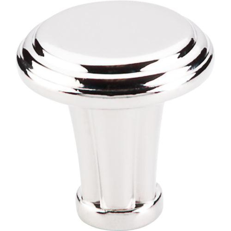 Top Knobs TK196PN Luxor Knob Large 1 1/4 – Polished Nickel