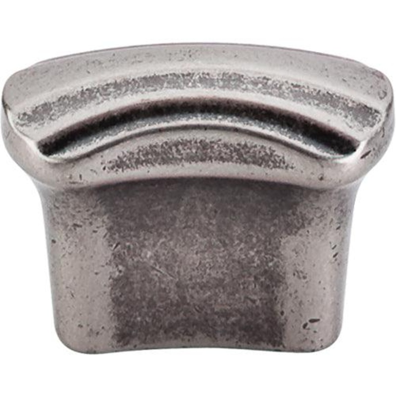 Top Knobs TK220PTA Victoria Falls Knob 3/4 (c-c) – Pewter Antique