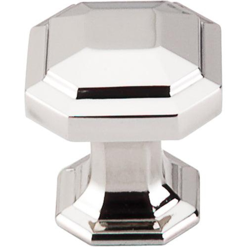 Top Knobs TK286PN Emerald Knob 1 1/8 – Polished Nickel
