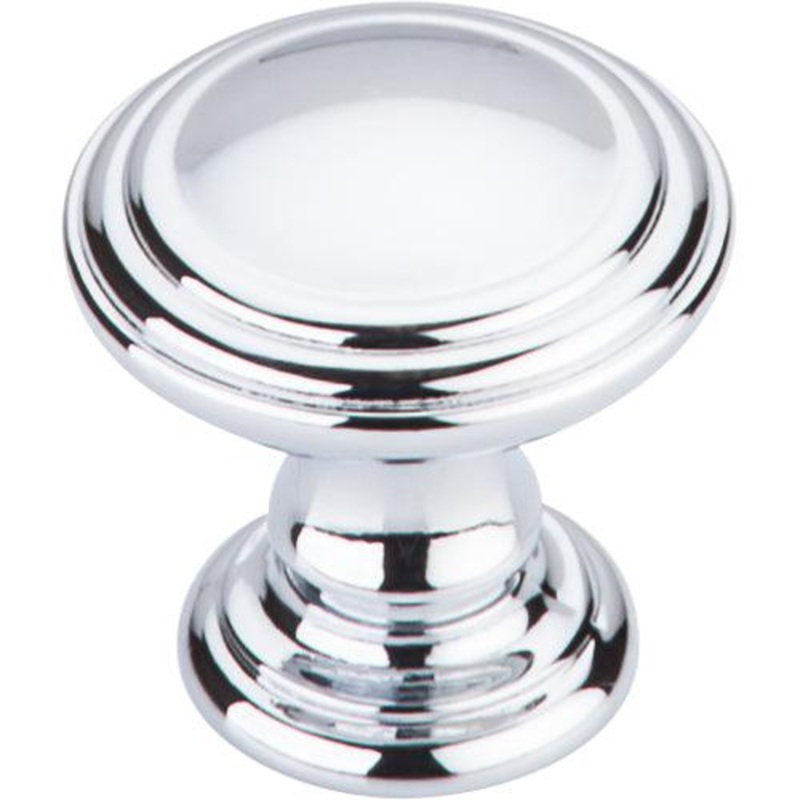 Top Knobs TK320PC Reeded Knob 1 1/4 – Polished Chrome