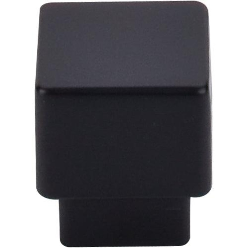 Top Knobs TK32BLK Tapered Knob 1 – Flat Black