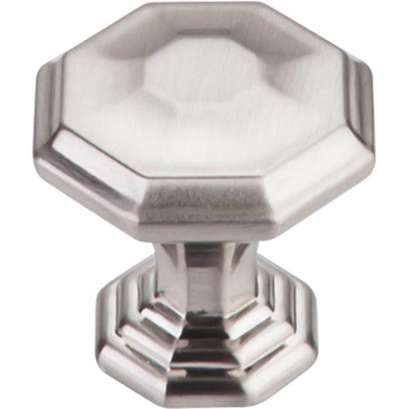 Top Knobs TK340BSN Chalet Knob 1 1/4 – Brushed Satin Nickel