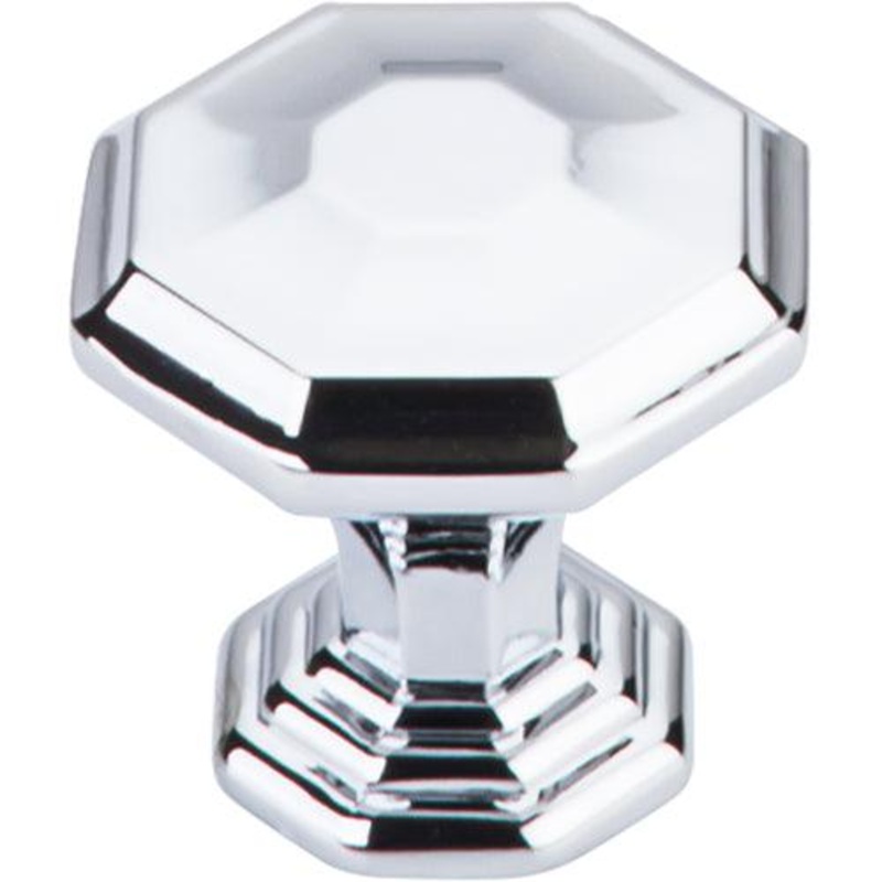 Top Knobs TK340PC Chalet Knob 1 1/4 – Polished Chrome