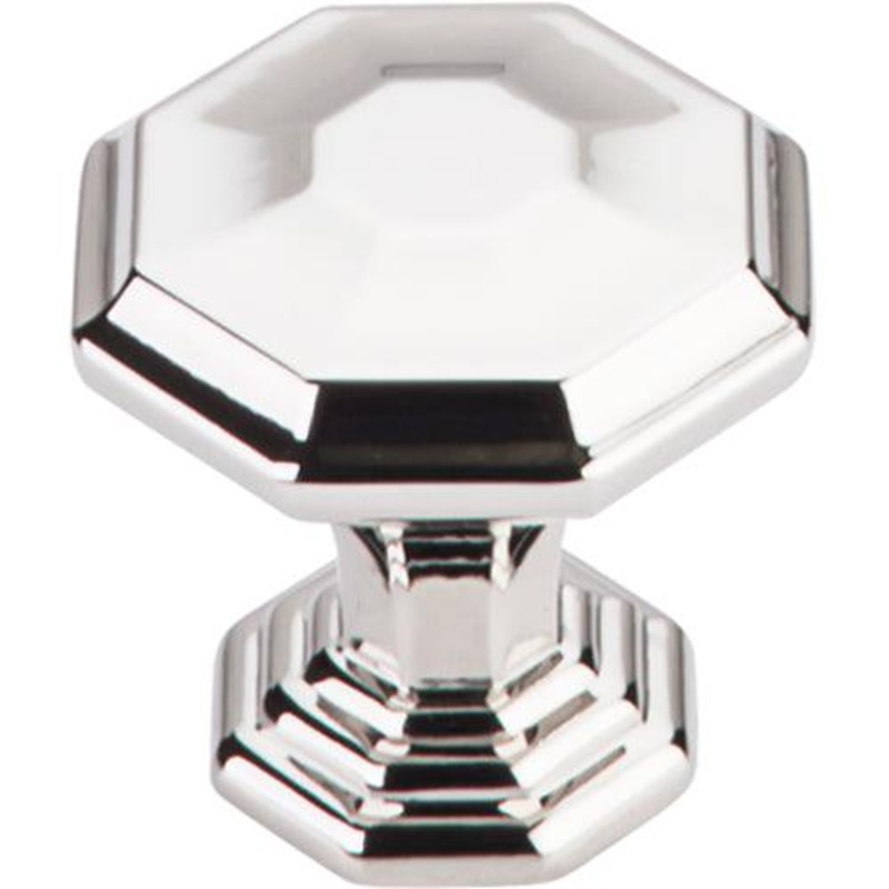 Top Knobs TK340PN Chalet Knob 1 1/4 – Polished Nickel