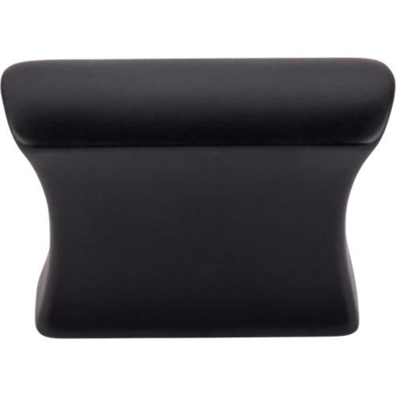 Top Knobs TK551BLK Glacier Knob 1 1/2 – Flat Black
