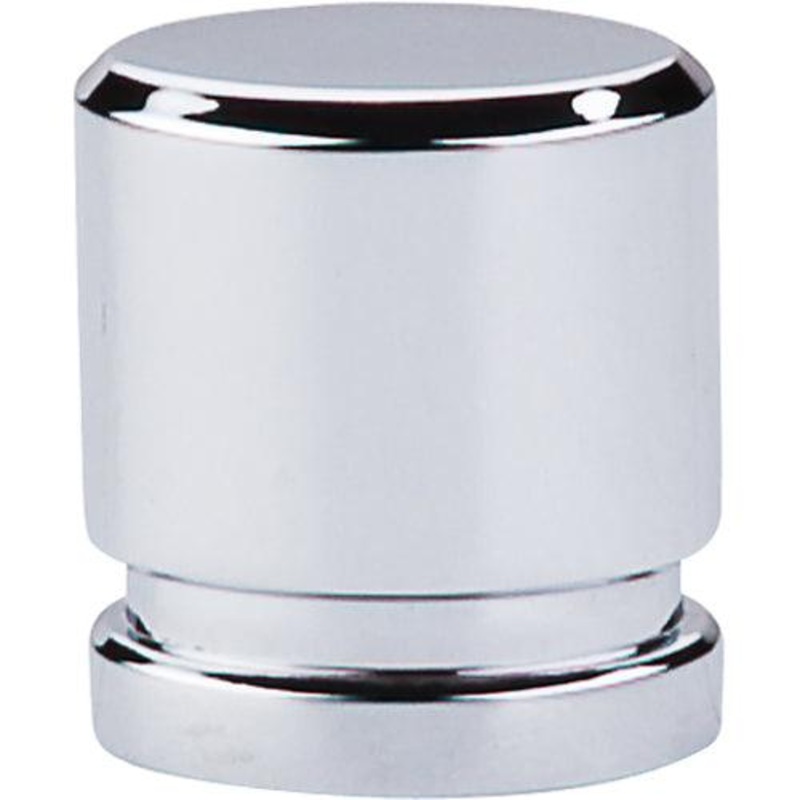Top Knobs TK57PC Oval Knob Small 1 – Polished Chrome