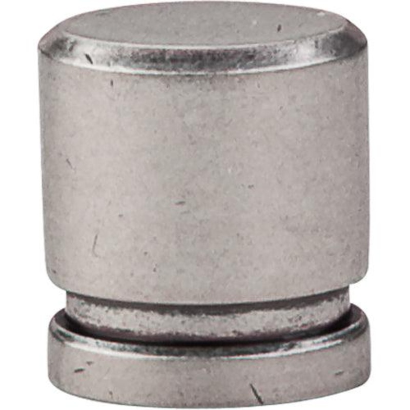 Top Knobs TK57PTA Oval Knob Small 1 – Pewter Antique