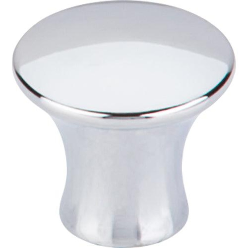 Top Knobs TK591PC Oculus Round Knob Medium 1 1/8 – Polished Chrome