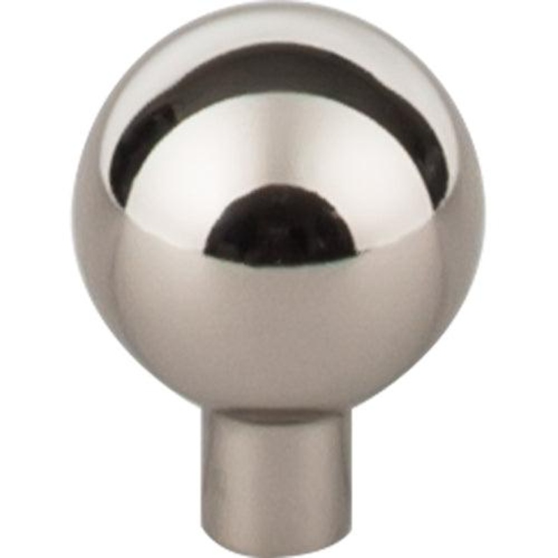 Top Knobs TK762PN Brookline Knob 1 1/8 – Polished Nickel
