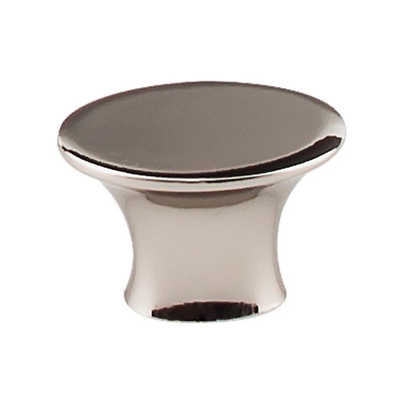 Top Knobs TK781PN Edgewater Knob 1 1/2 – Polished Nickel